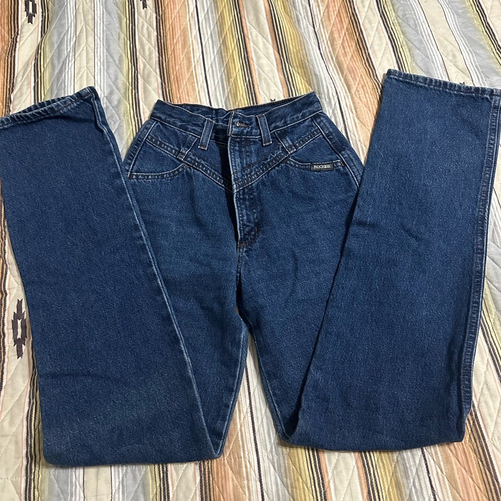 Rockies Women's High Rise Jeans - Dark Blue